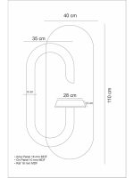 Evode Design | Lüks Modern LED Duvar Dekoru - Görsel 5